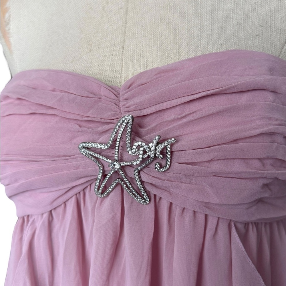 Nana Jacqueline Mariah Dress in Purple Medium - Picture 8 of 17